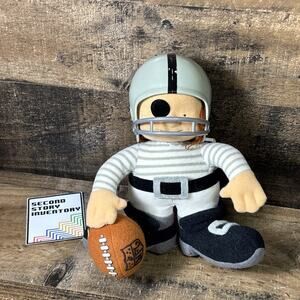 Vintage 1983 Tudor NFL Huddles Oakland Raiders Mascot Soft Collectable Plush